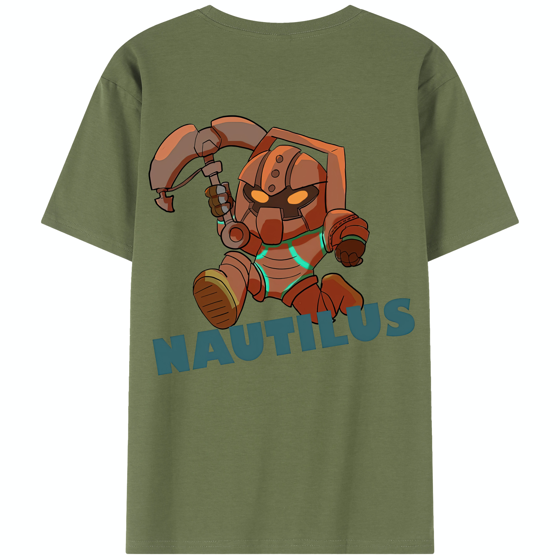 リーグ・オブ・レジェンド League of Legends LOL 綿100％半袖Tシャツ（背面プリント）